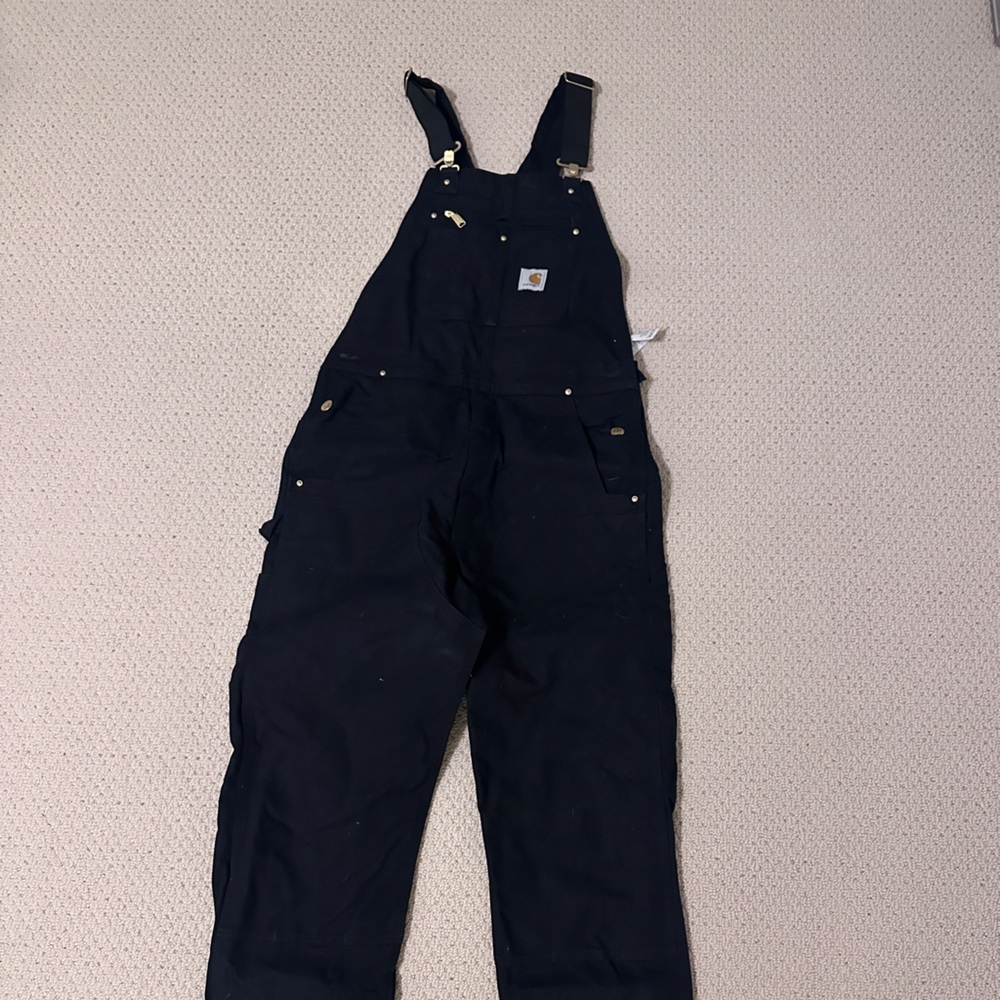 Carhartt Men's Dark Blue Overalls